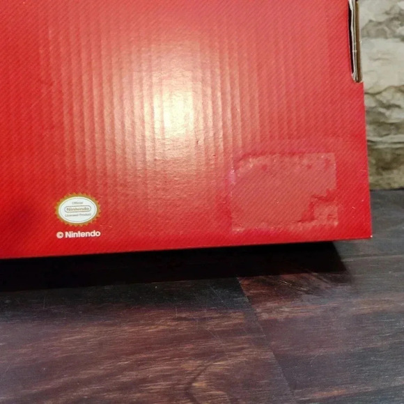 Nintendo Mario Clock Analog Primary Colors Red NES Game Room Bedroom Wall - Picture 6 of 9